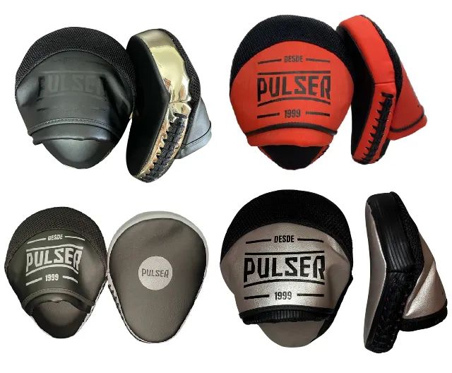 Par Manopla De Foco Tradicional Treino Soco Muay Thai Pulser
