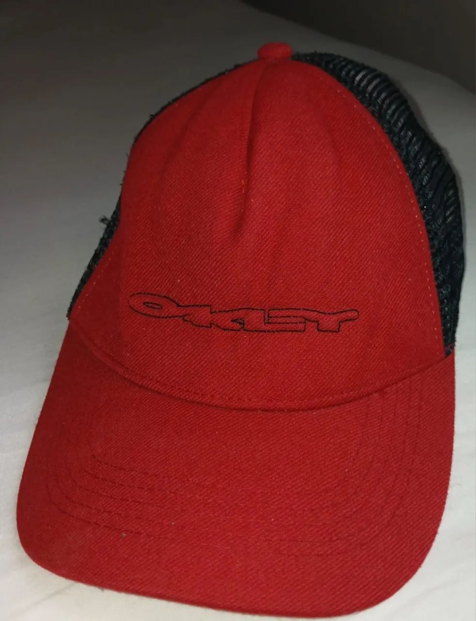 Boné OAKLEY ORIGINAL ( Vermelho ) com regulagem - Foto 3