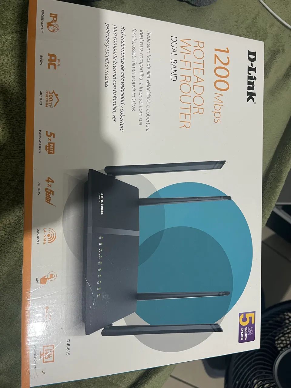 Roteador D-Link Dir-815 1200Mbps
