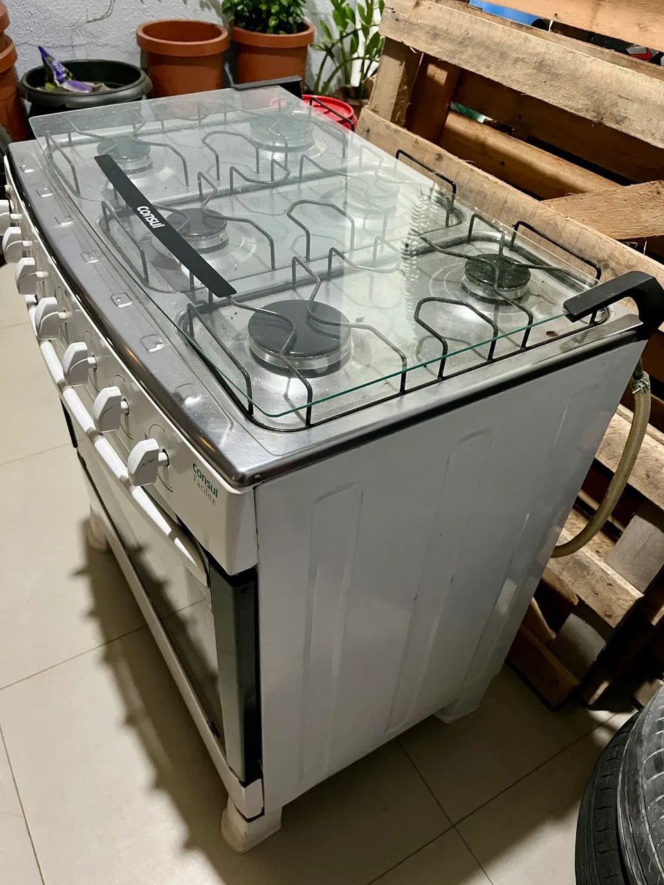 Fogão Cônsul 6 Bocas, tudo funcionando e em ótimo estado.