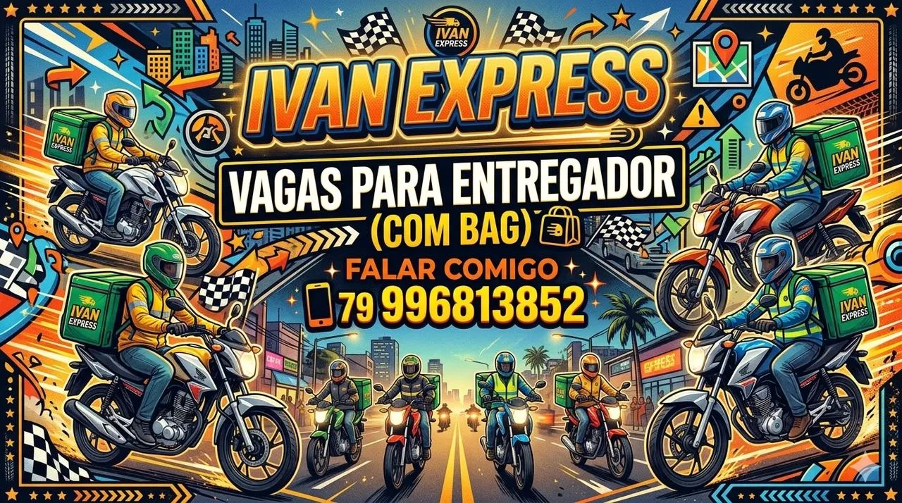 VAGA DE MOTO BOY PARA COMEÇAR IMEDIATAMENTE 