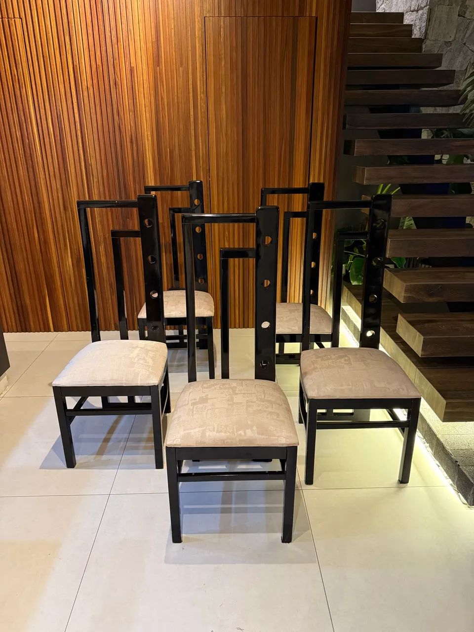 Cadeiras jantar luxo - Foto 2