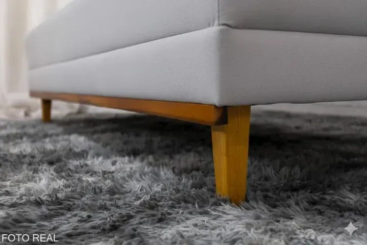 Sofá Cama Aurora Cinza (FRETE GRÁTIS) - Foto 5