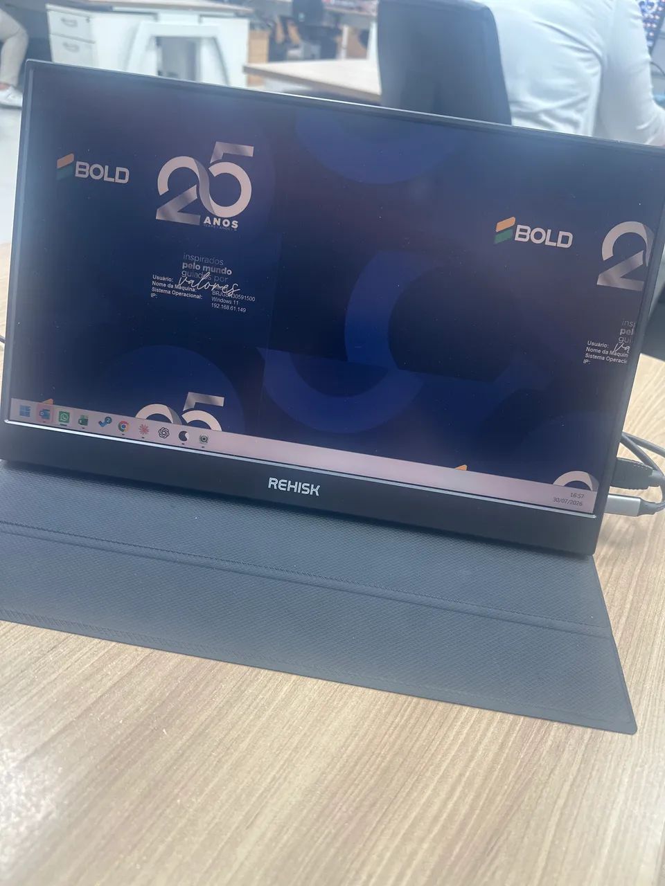 Monitor Portátil Rehisk