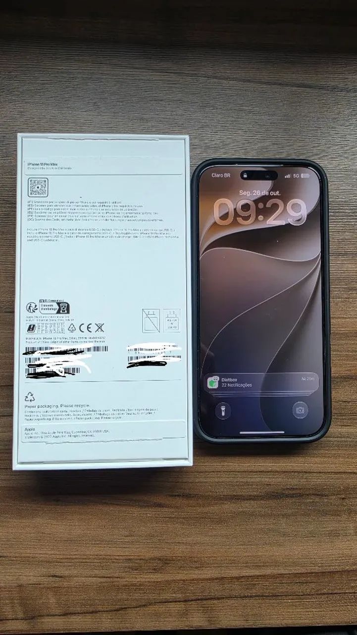 Iphone 18 pro max 256 gigas PRATA usado  - Foto 3