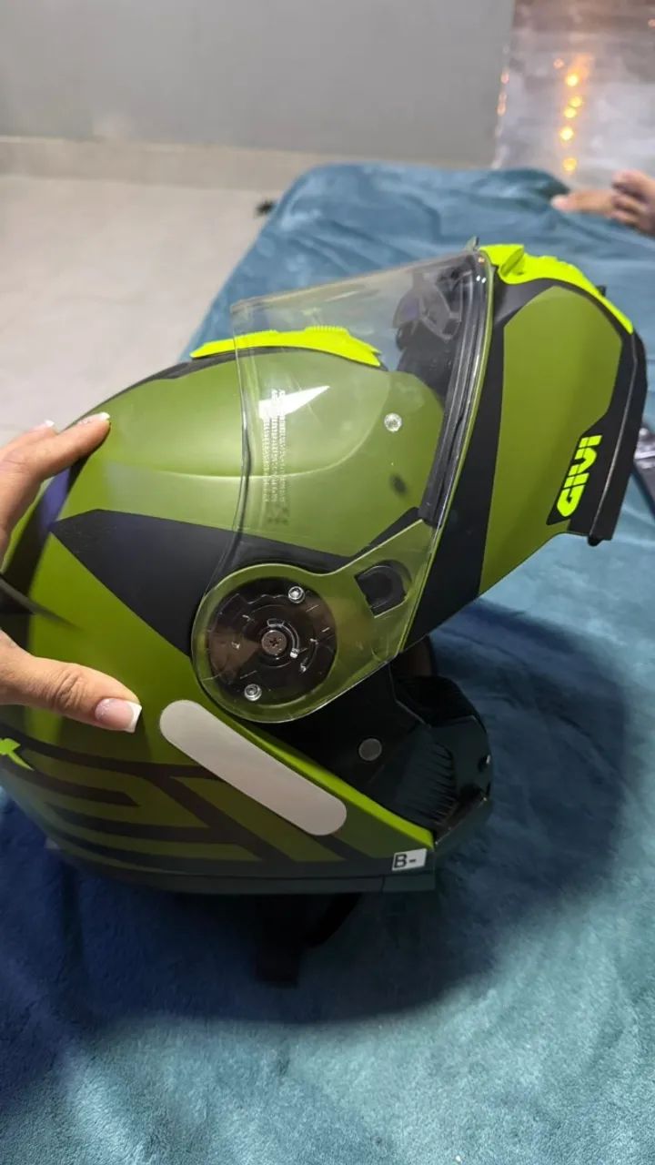 Capacete Givi 56 articulado - Foto 5