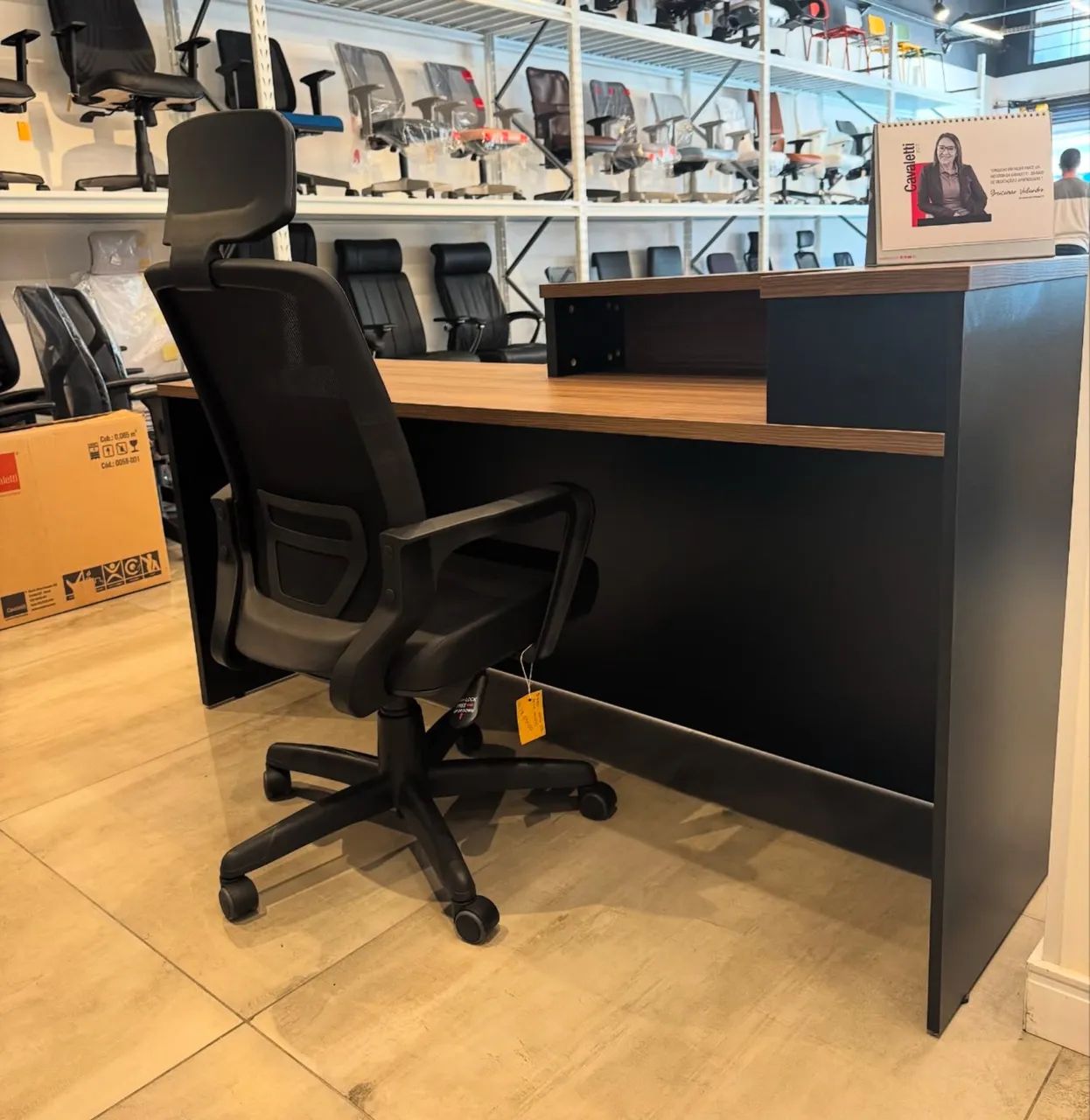 BALCAO DE ATENDIMENTO 1.70 LOJA IKONOFFICE  - Foto 2