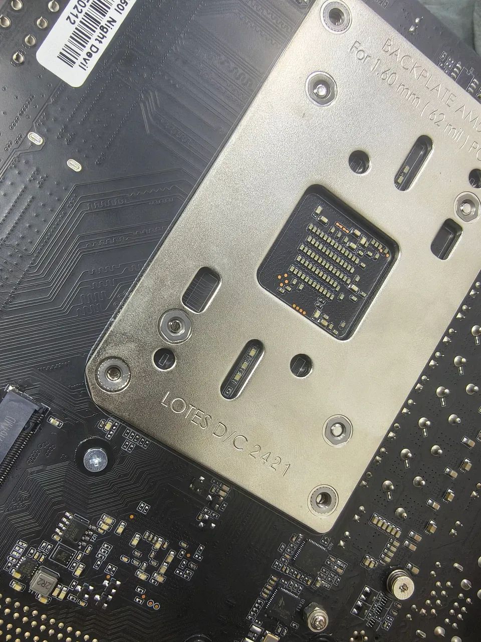 Placa mãe Jginyue b650i Night Devil (possível defeito) - Foto 3