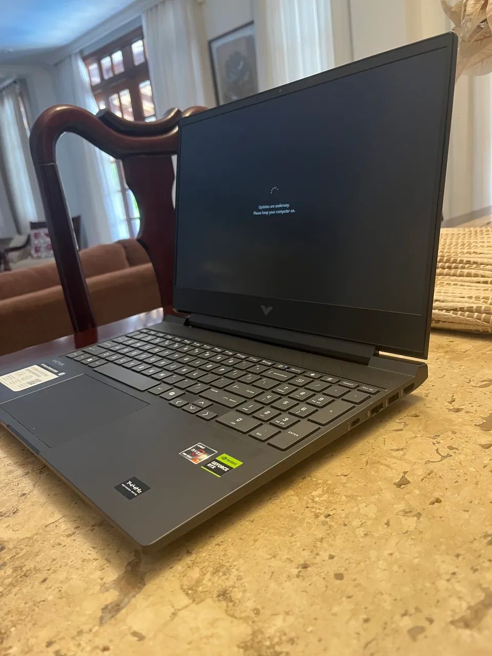 Notebook HP Victus ryzen 7000 series, 16gb ddr5, RTX 4050