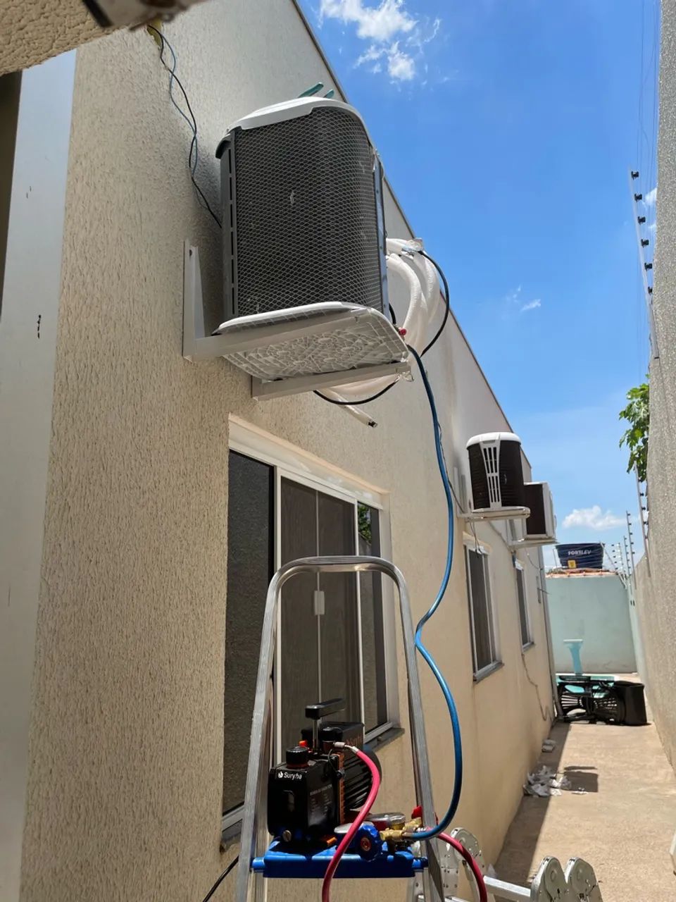 Instalação limpeza ar condicionado 