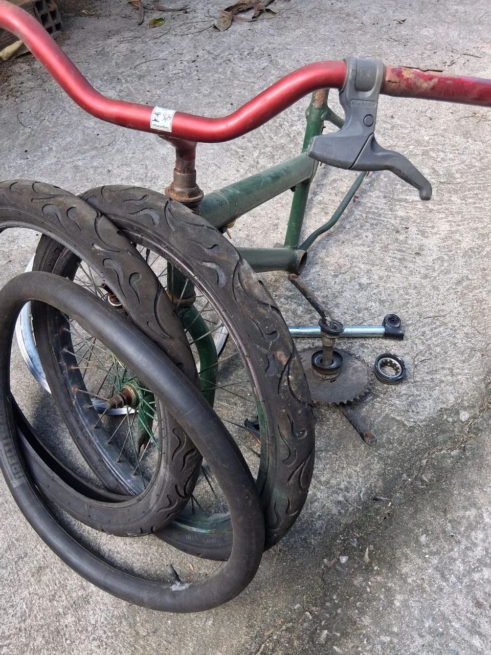 Bicicleta Par de pneu aro 20 - Foto 2