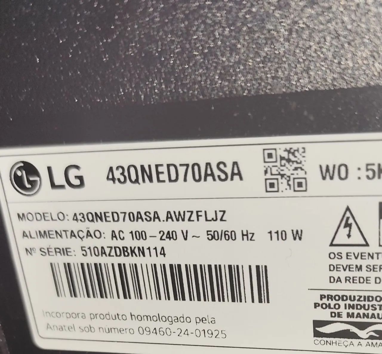 TV LG 43 COM DEFEITO  - Foto 5