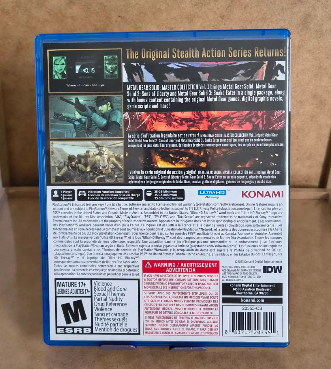 Metal Gear Solid Vol. 1 PS5 - Foto 2