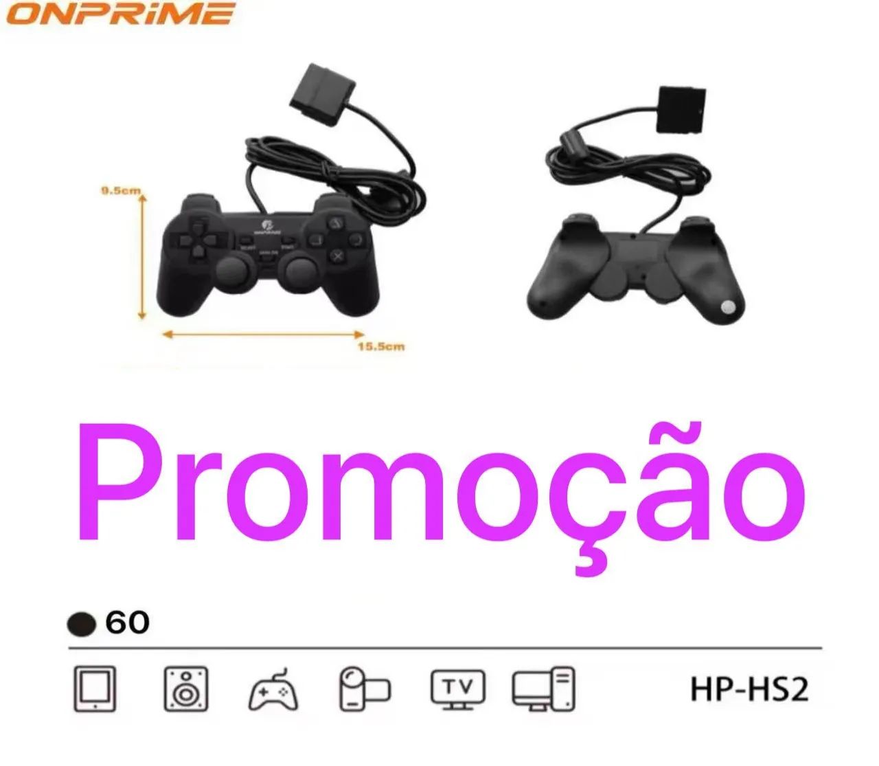 Controle do game ps2 - Foto 2