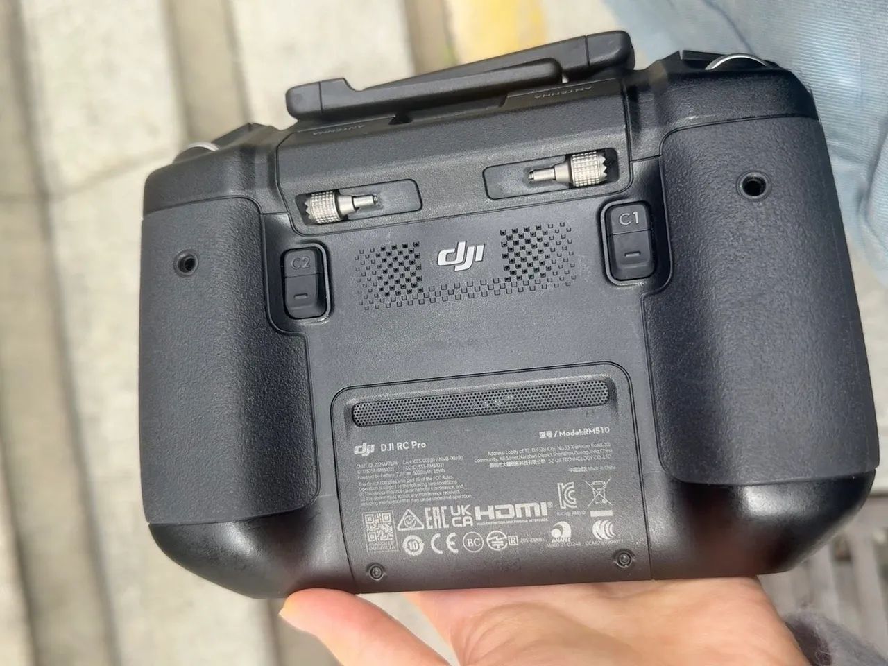 DJI Controle Remoto com tela RC Pro-RM510 Original Usado  - Foto 3