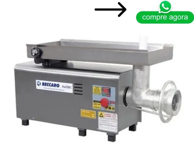 Moedor de Carne Beccaro Boca22 Bivolt
