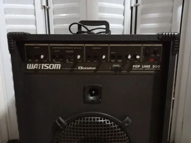 Caixa Amplificada Multi-uso Wattsom Ciclotron Popline 200