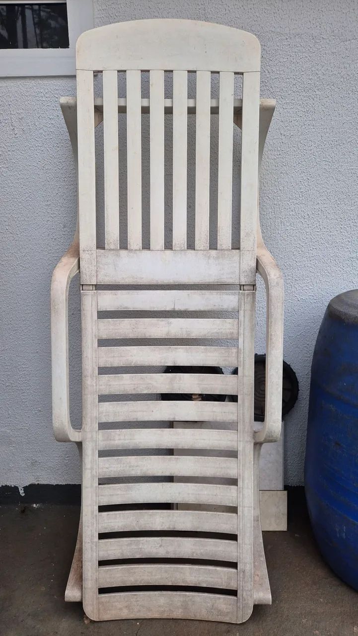 Espreguiçadeira plástico  - Foto 3