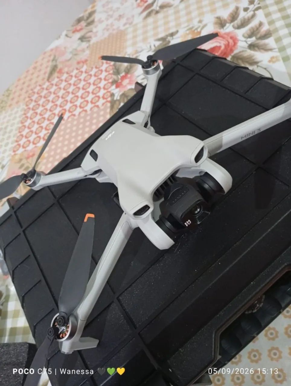 Drone DJI mini 3, incluso duas bateria ( 1 plus), com apenas dois ciclos, cada. - Foto 5