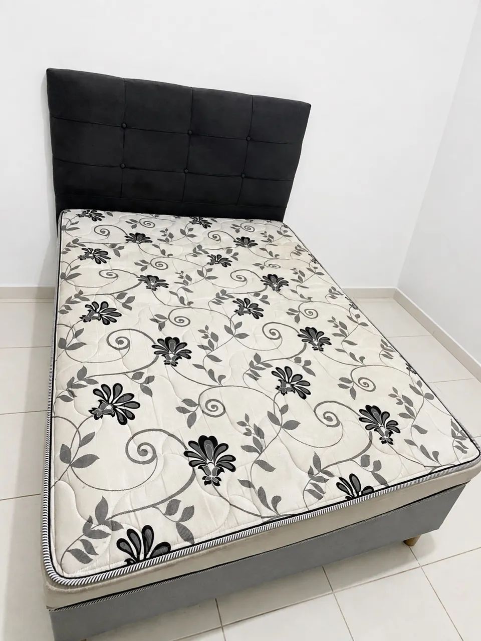 Cama box casal com cabeceira  - Foto 2