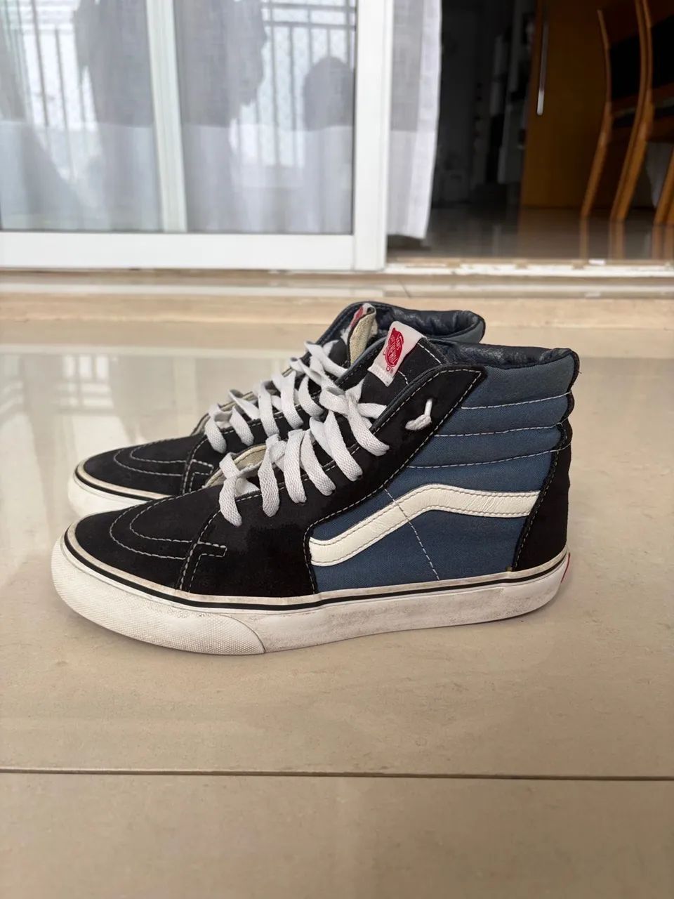 Tênis Vans Sk8-Hi Navy - Foto 3