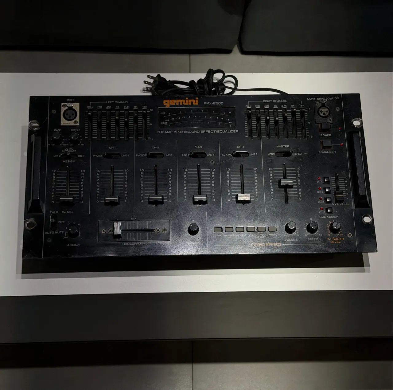 PRÉ AMPLIFICADOR MIXER GEMINI - Foto 3