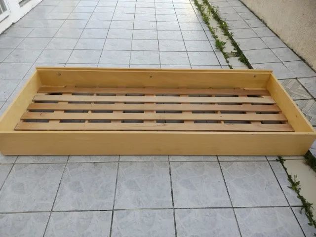 Cama Solteiro em compensado naval - Foto 3