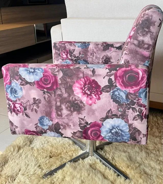 Poltronas Giratorias Decorativas - Foto 3