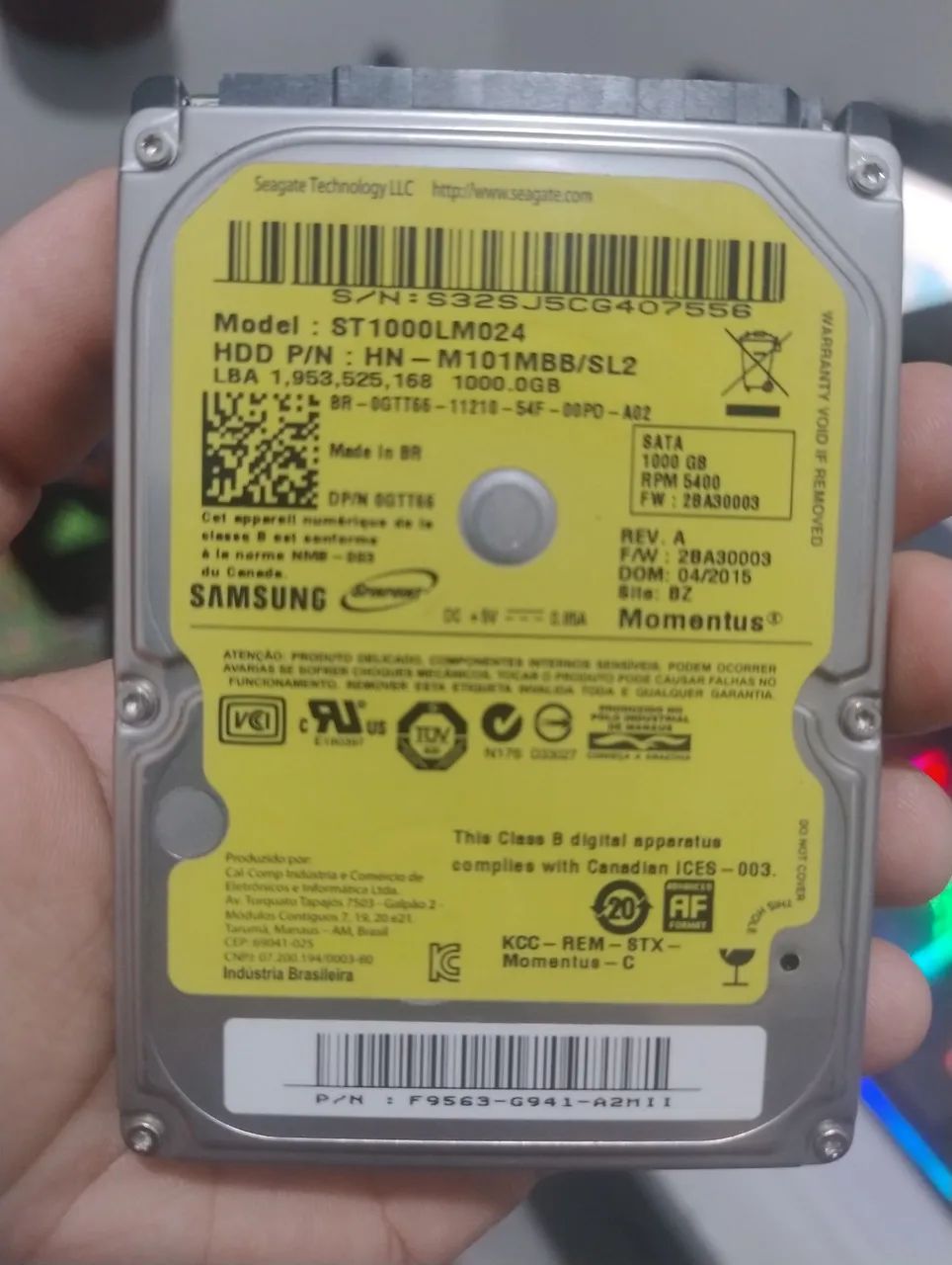 HD 1 TB 