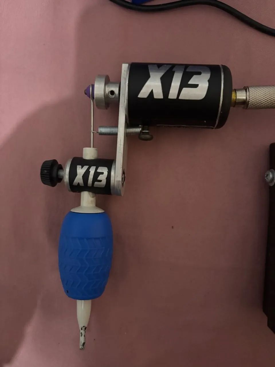 Máquina de tatuagem x13 + fonte e pedal
