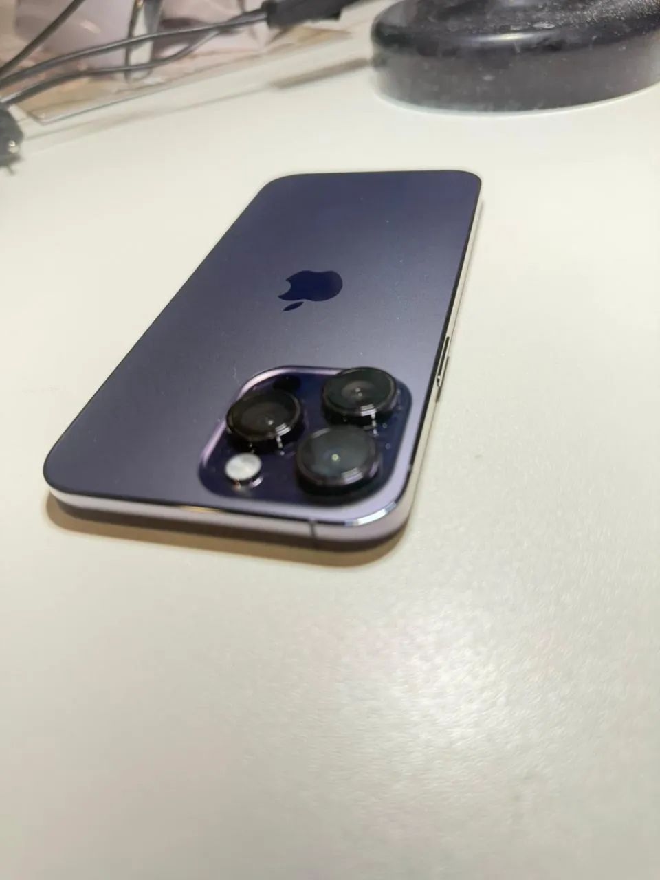 iPhone Pro Max 256 GB Roxo Profundo - EXCELENTE ESTADO! - Foto 3