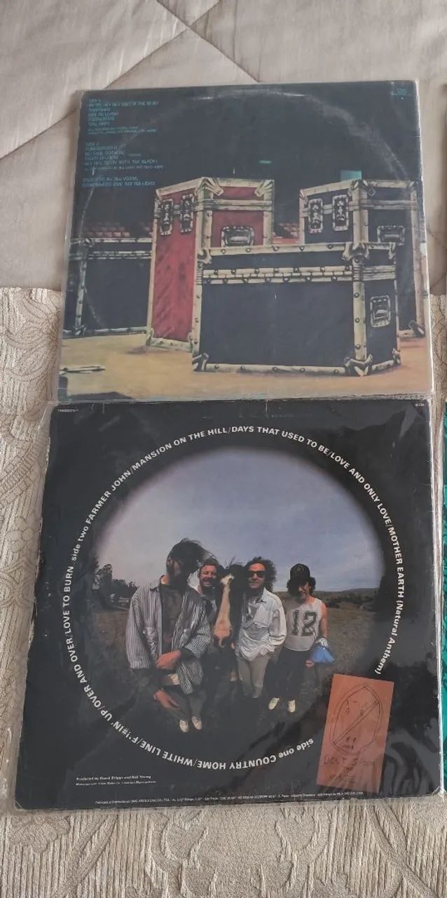 Discos Vinil Neil Young Ragged Glory e Rust Never Sleeps - Foto 4