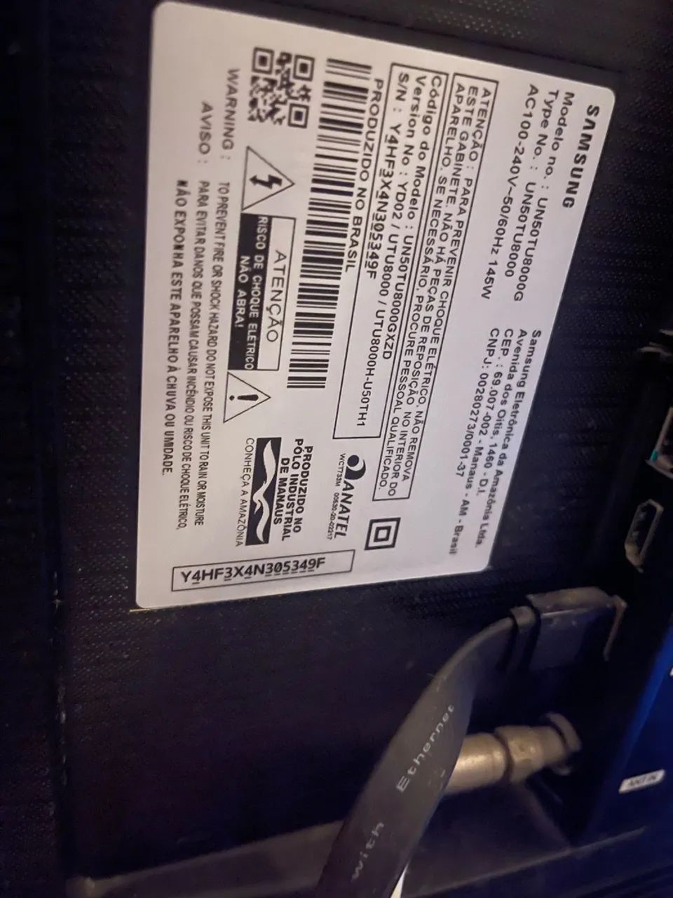TV SAMSUNG FULL 50 polegadas - Foto 4