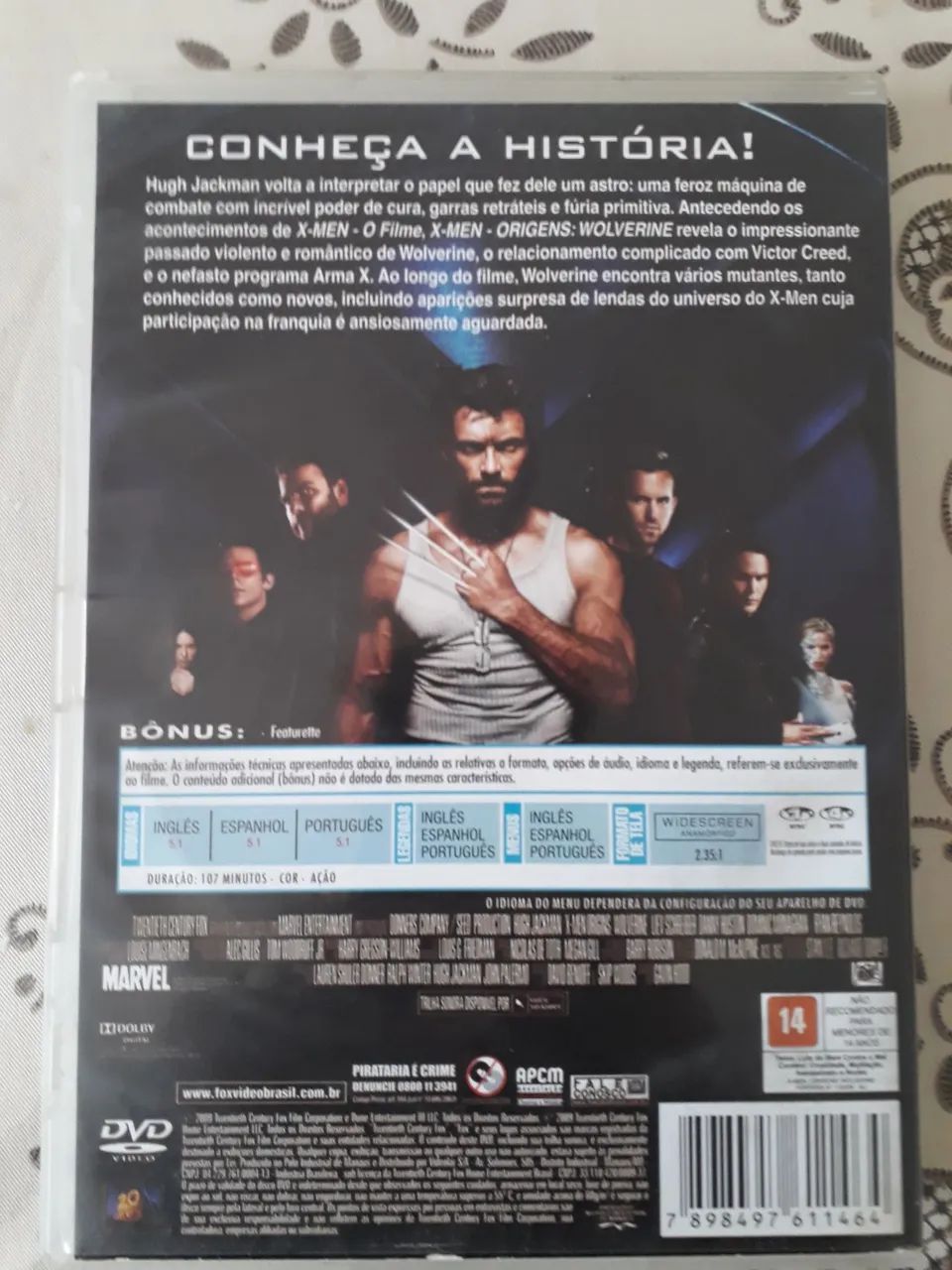DVD X-MEN - ORIGENS WOLVERINE - Foto 3