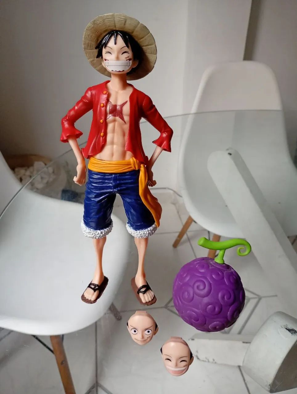 Boneco Action Figure One Piece Monkey D Luffy 28 Cm - Foto 2