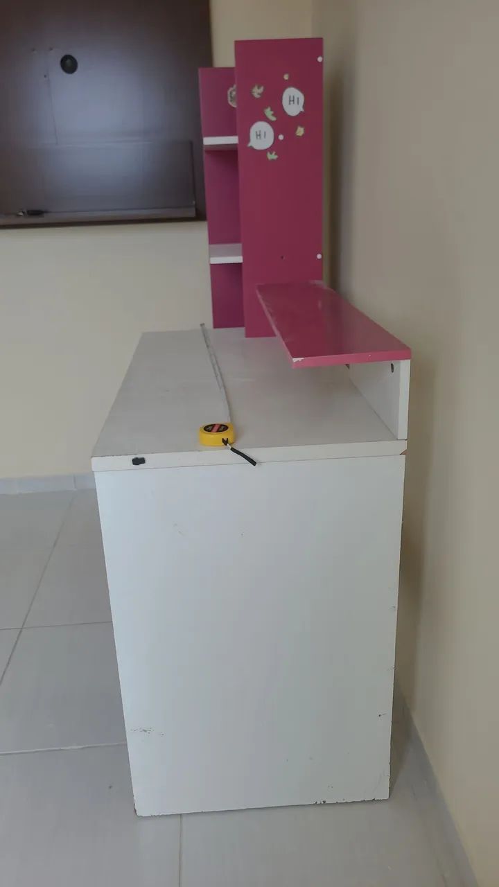 Escrivaninha Rosa - Foto 4