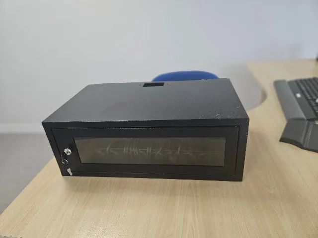 Rack de rede 3U com régua de 8 tomadas - Foto 4