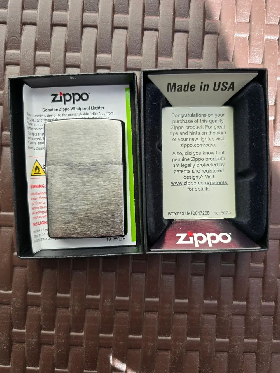 Isqueiro Zippo (novo e original)