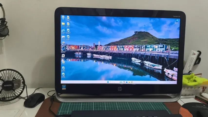 Computador HP All In One Pavilion 23 Completo mouse e teclado sem fio - Foto 2