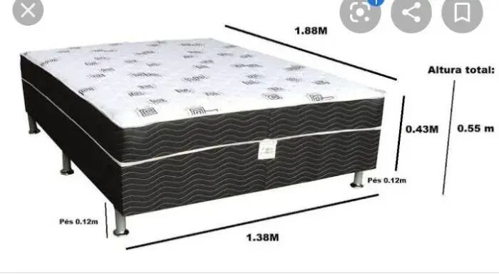 Cama Box Casal Conjugada Ortobom Union Ortopedic D28 - Foto 2