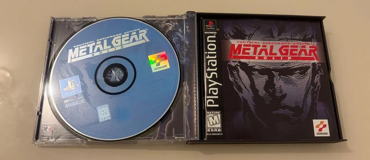 Metal Gear Solid Ps1 Original Completo - Foto 2