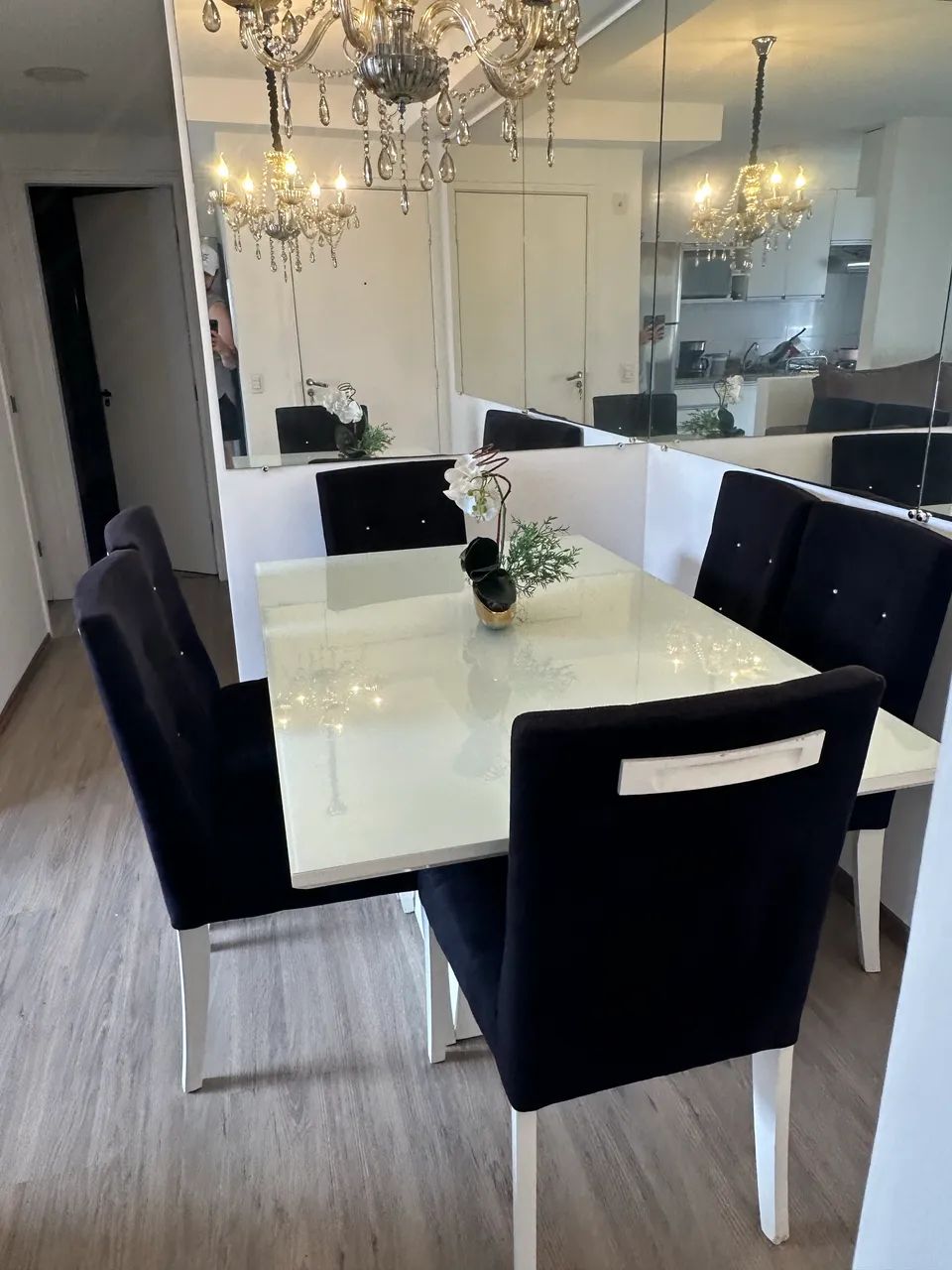 Conjunto de Mesa de Jantar Premium - Sylvia Design - Foto 4