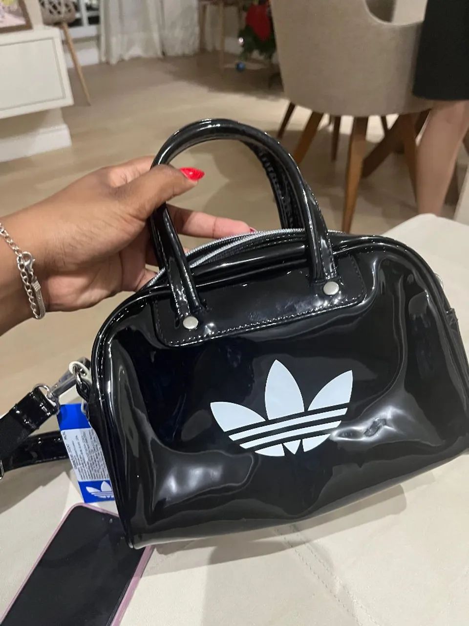 Bolsa Mini Bowling Adicolor da Adidas.  - Foto 2