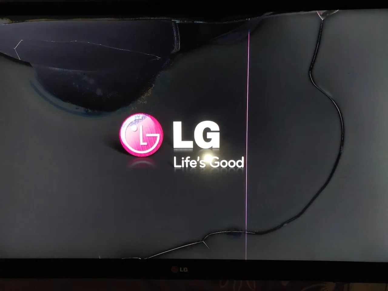 TV LG 29 TELA QUEBRADA