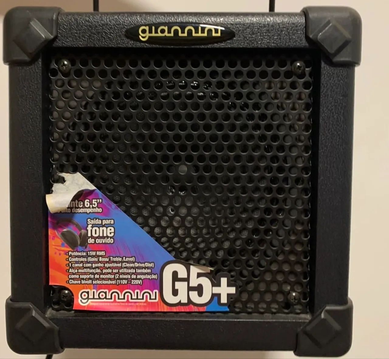 Amplificador Giannini 15w G5+ Usado