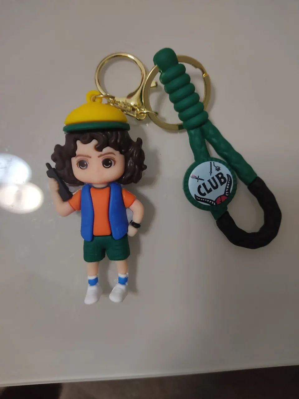 Chaveiro Dustin Henderson Stranger Things 8cm 