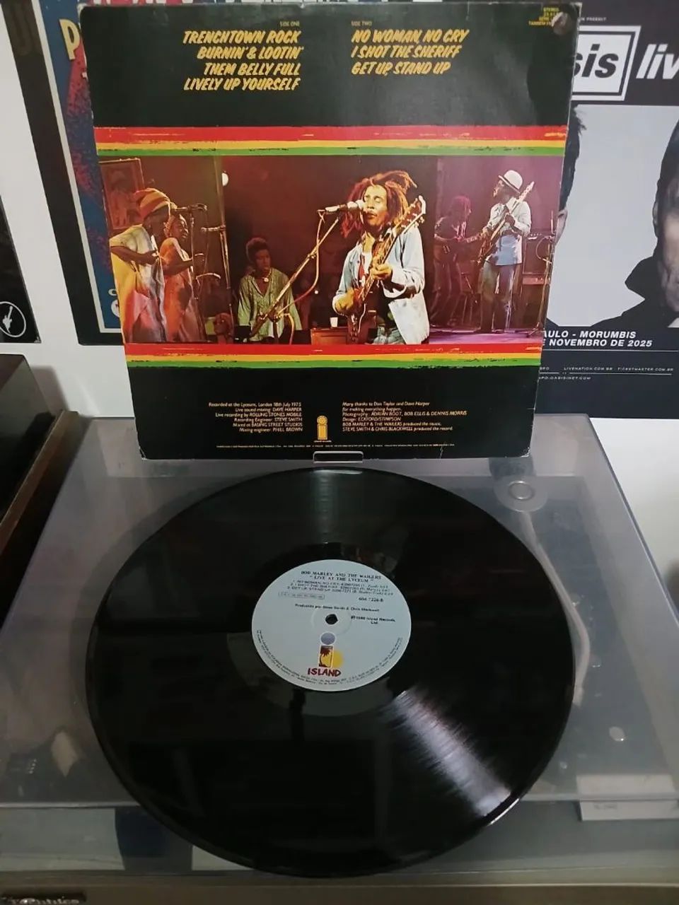 Vinil LP Bob Marley Live  - Foto 2