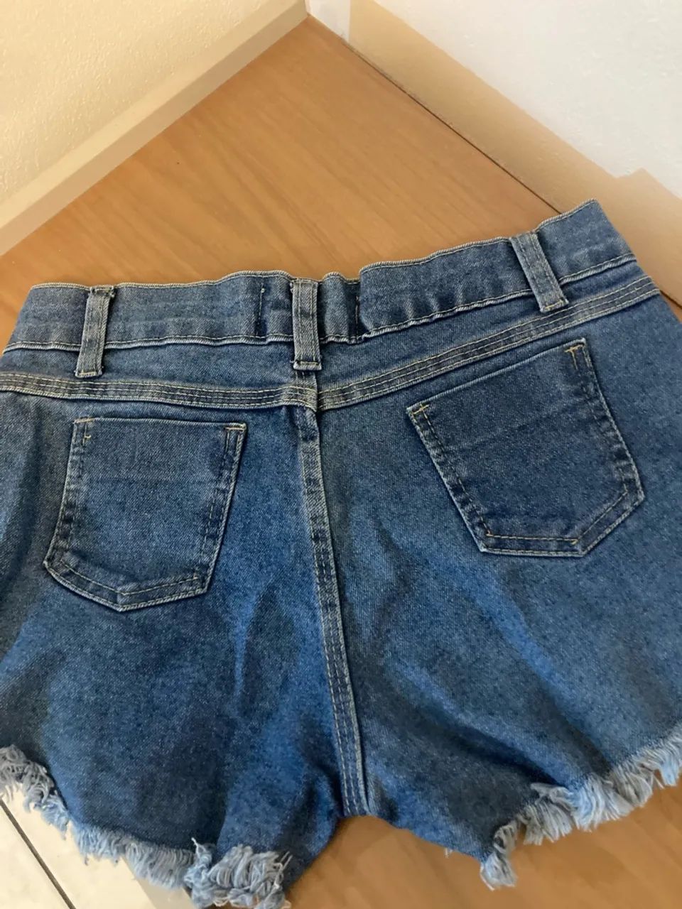 Shorts jeans 16 nunca usado - Foto 2