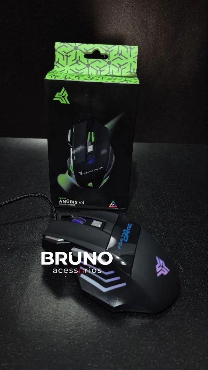 Mouse gamer anúbis v4 com led  - Foto 2