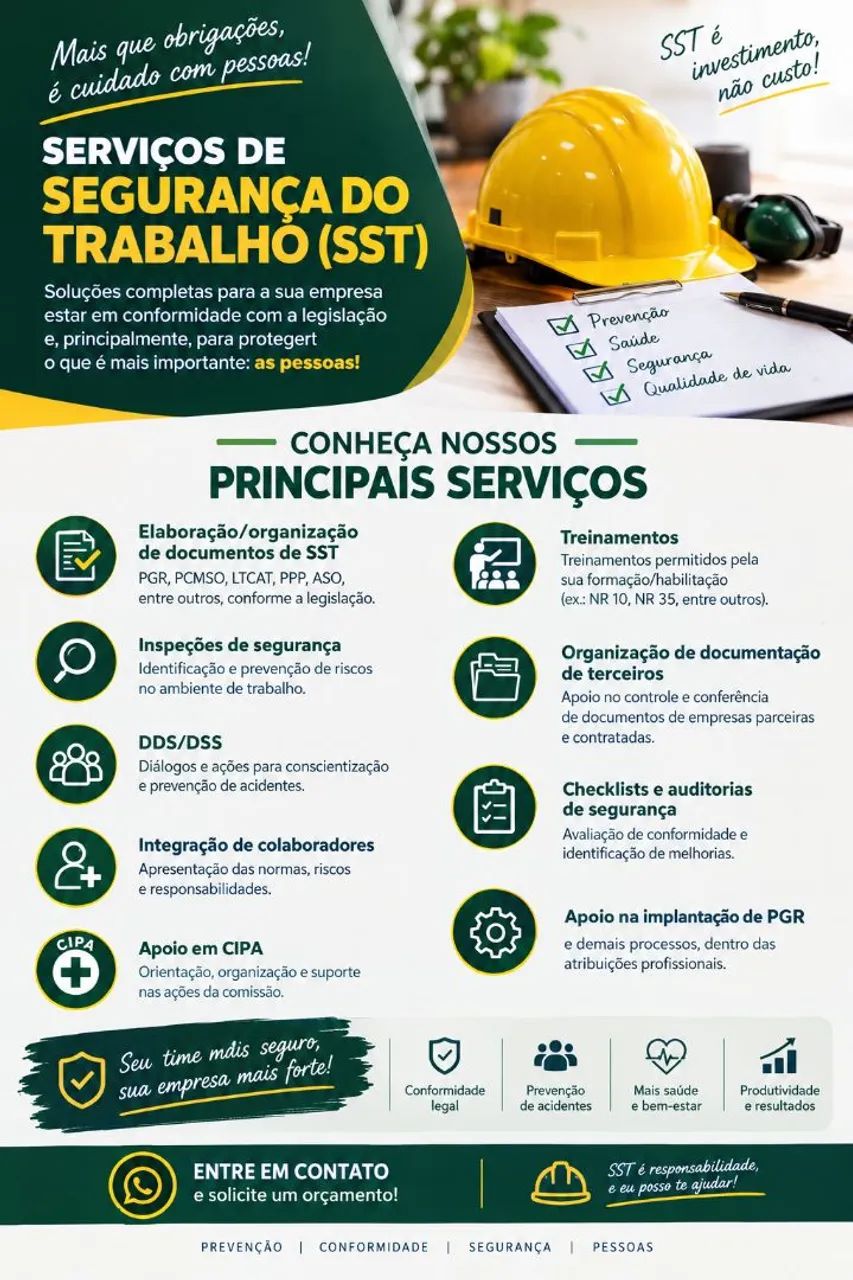 Segurança do trabalho (SST)